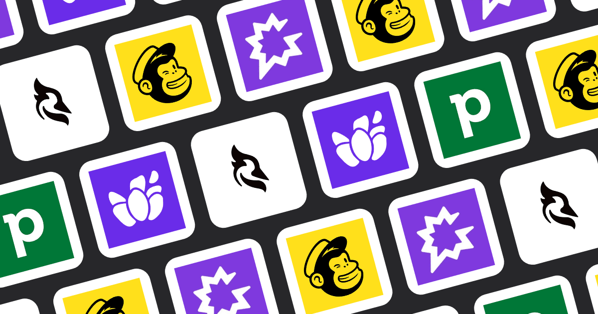 Grid of tools for personalized follow-up emails